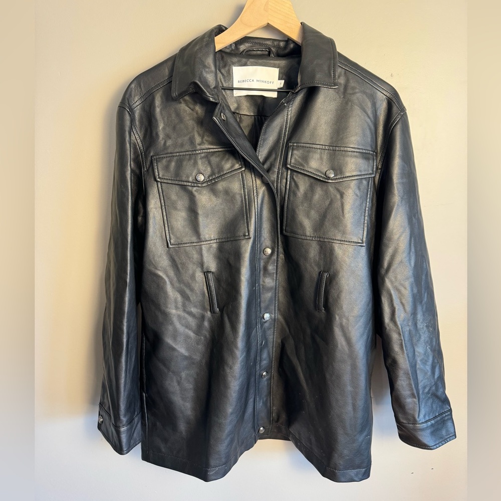 Rebecca Minkoff Faux Leather Jacket